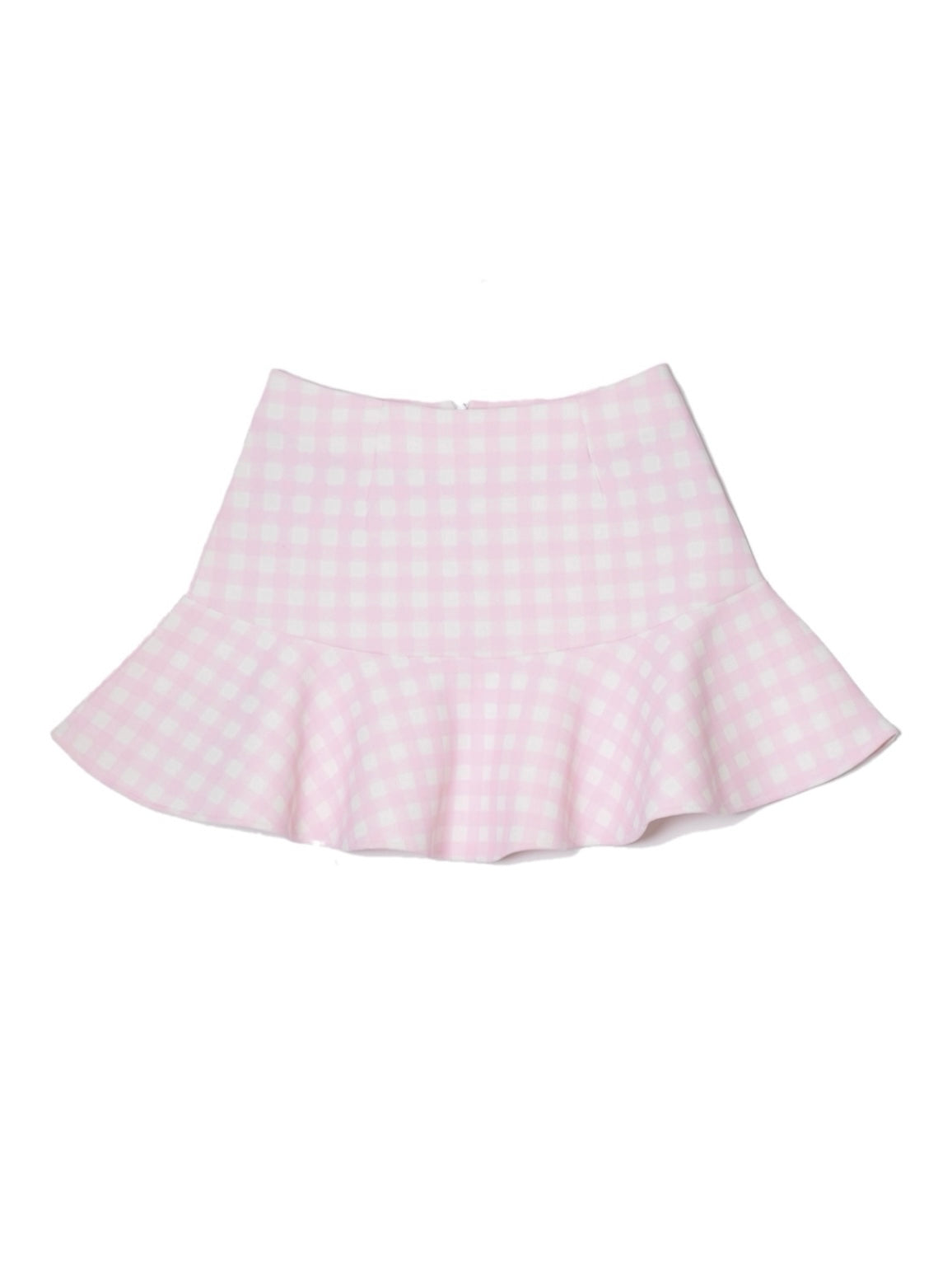 flare mini skirt (pink)
