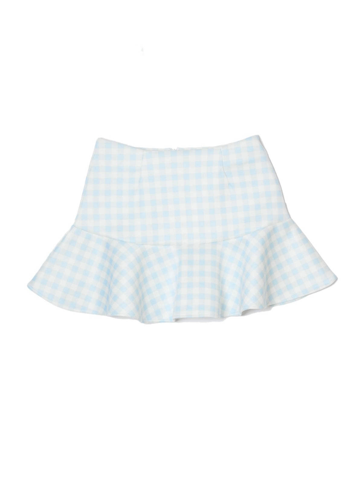 flare mini skirt (blue)