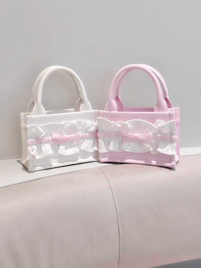 petit frill tote bag