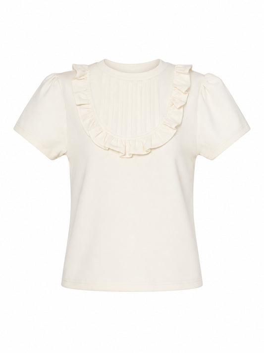 petit frill tee(ivory)