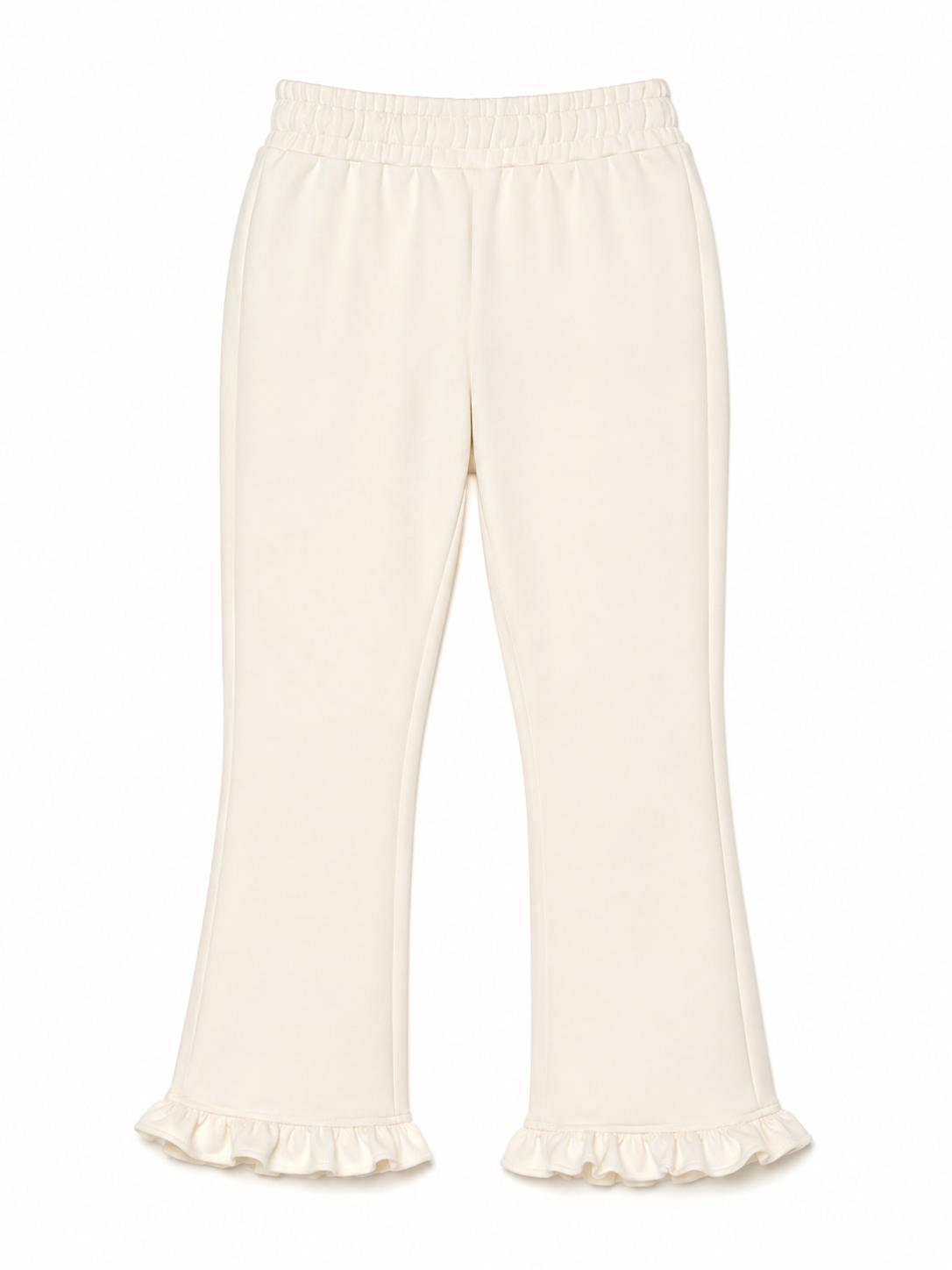 petit frill ankle length pants(ivory)