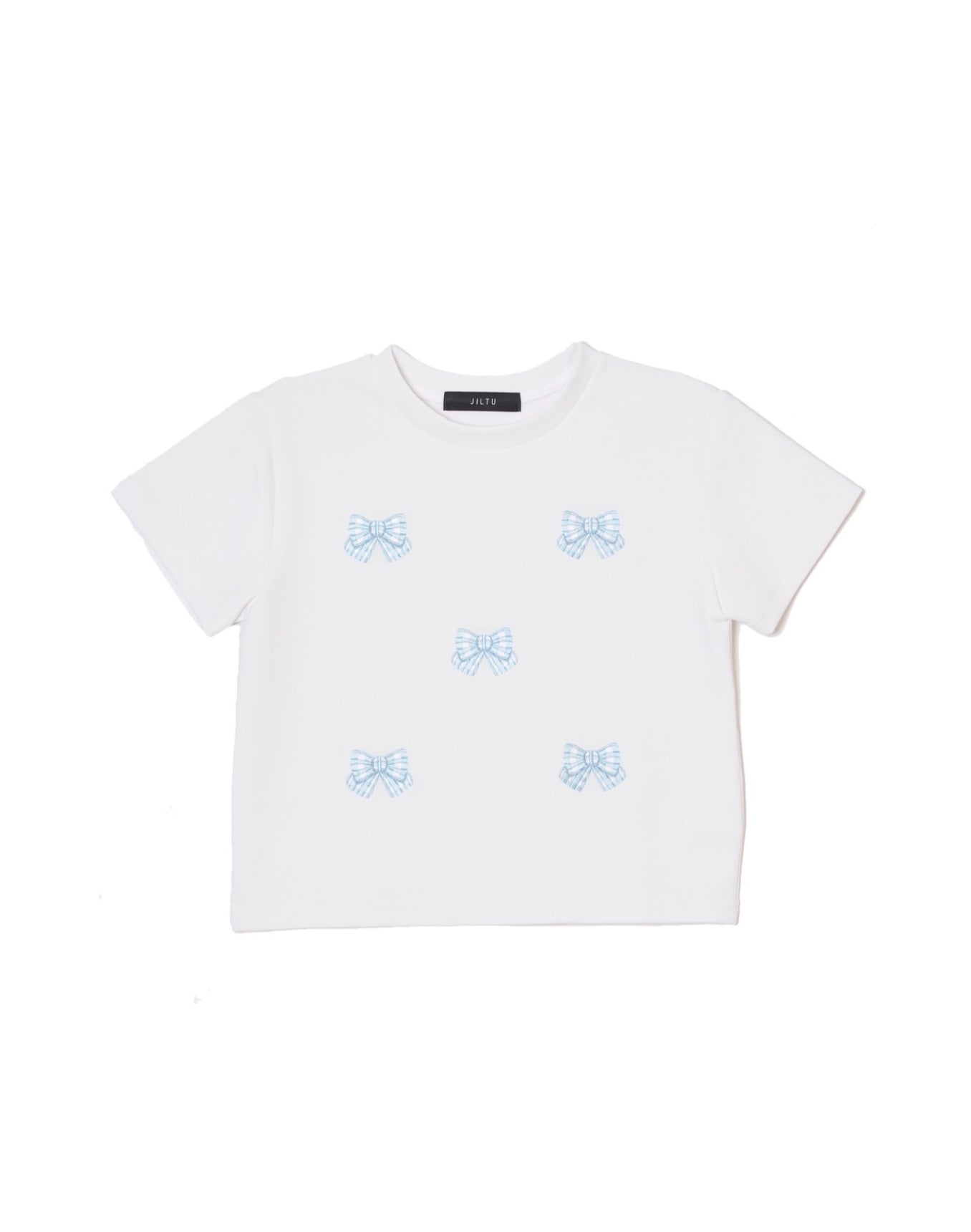ribbon tee (blue)
