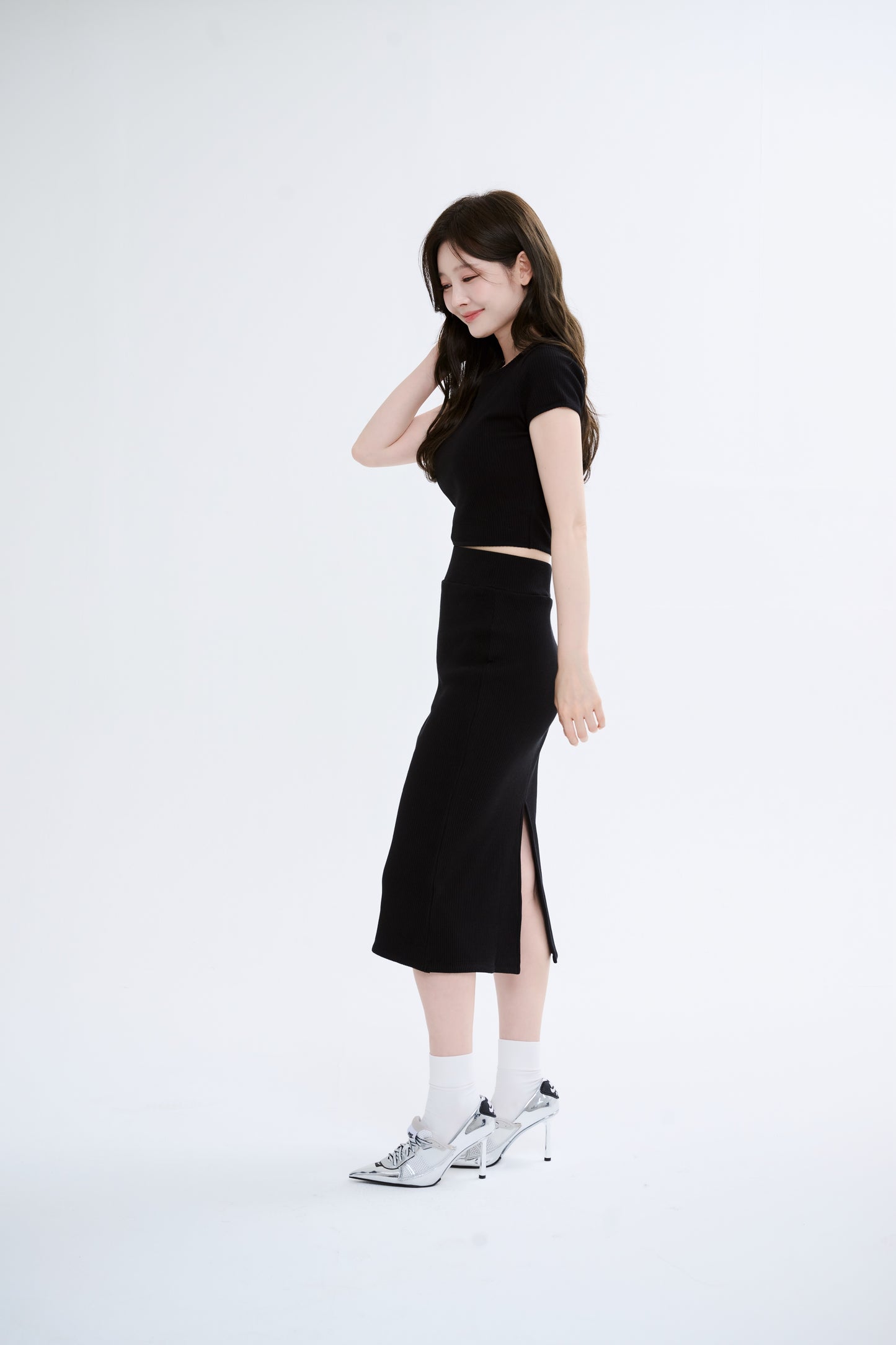 lib long skirt (black)