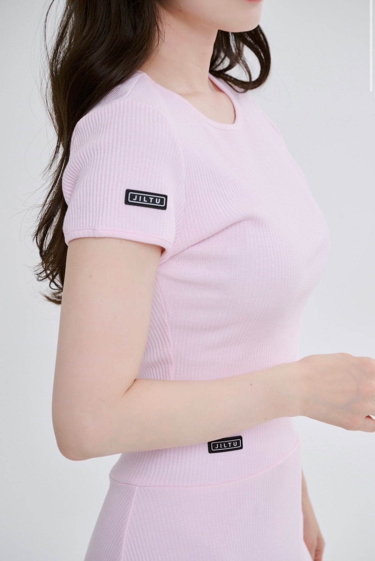 lib mini tee (baby pink)