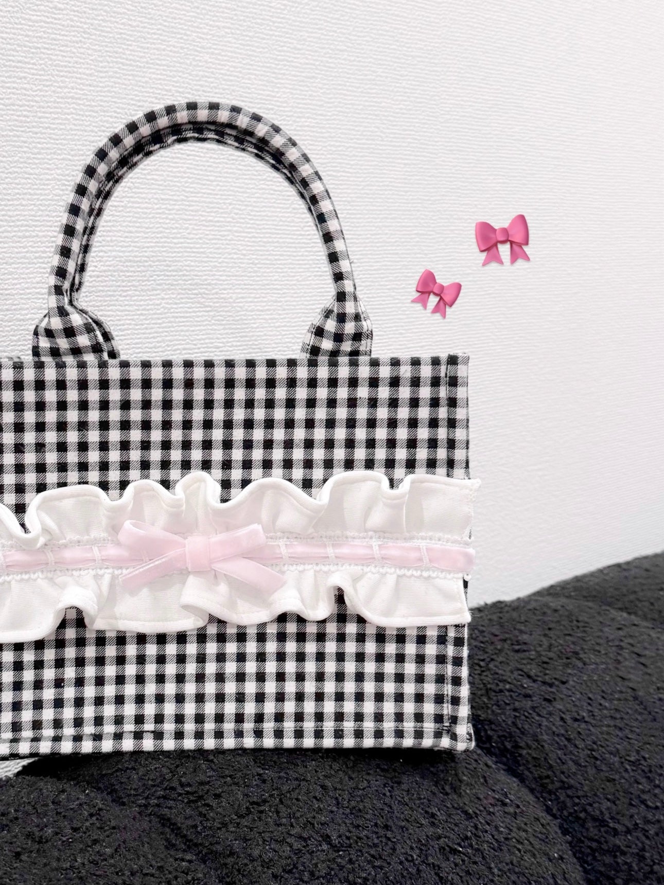 petit frill tote bag