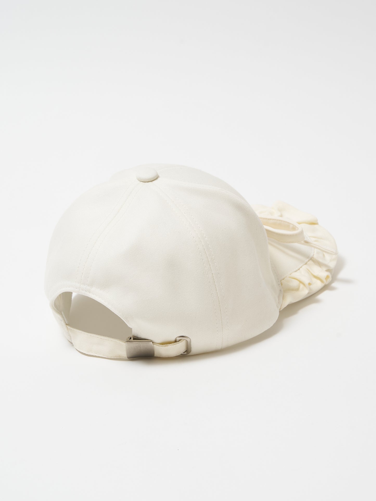petit frill ribbon cap(ivory)