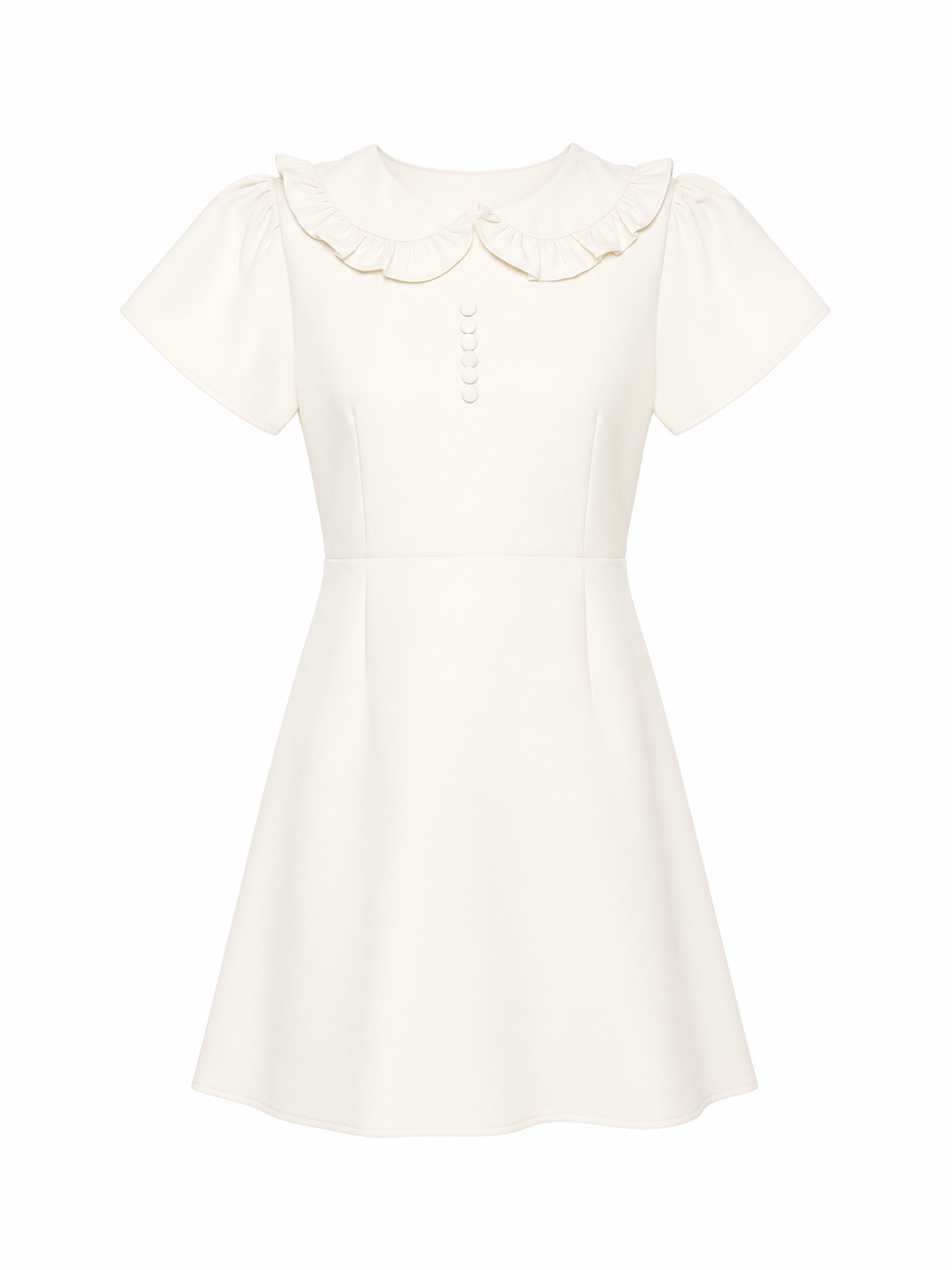 petit frill dress(ivory)