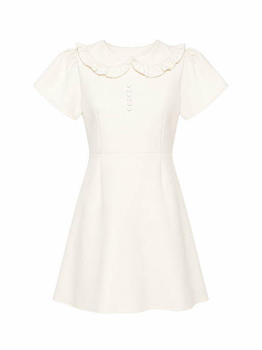 petit frill dress(ivory)