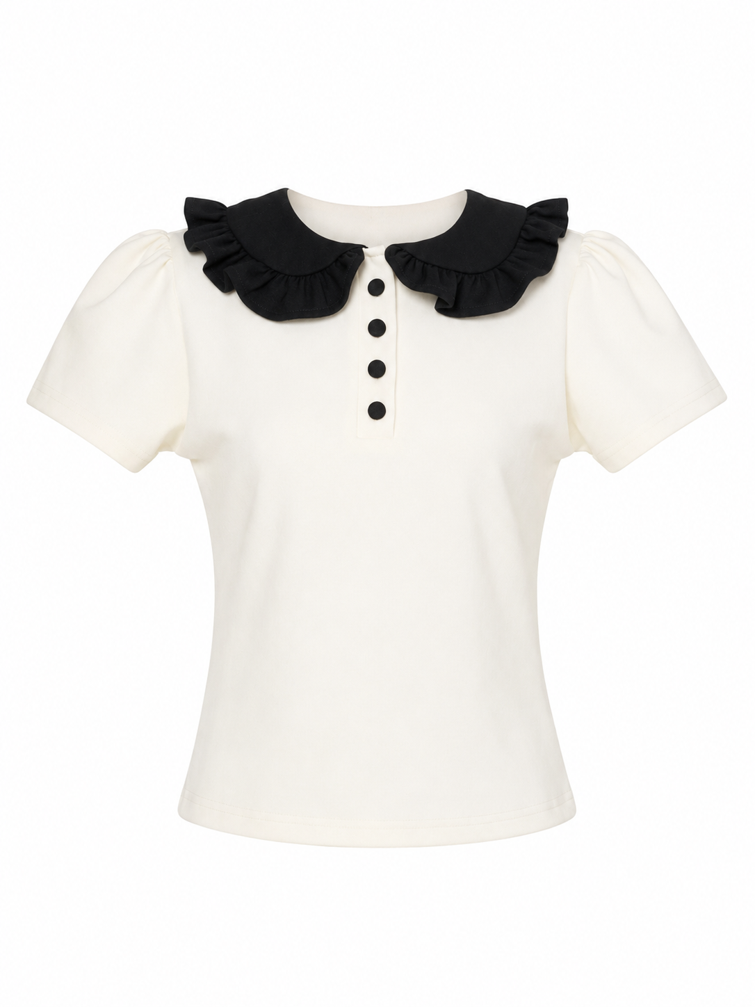 petit frill polo(ivory)