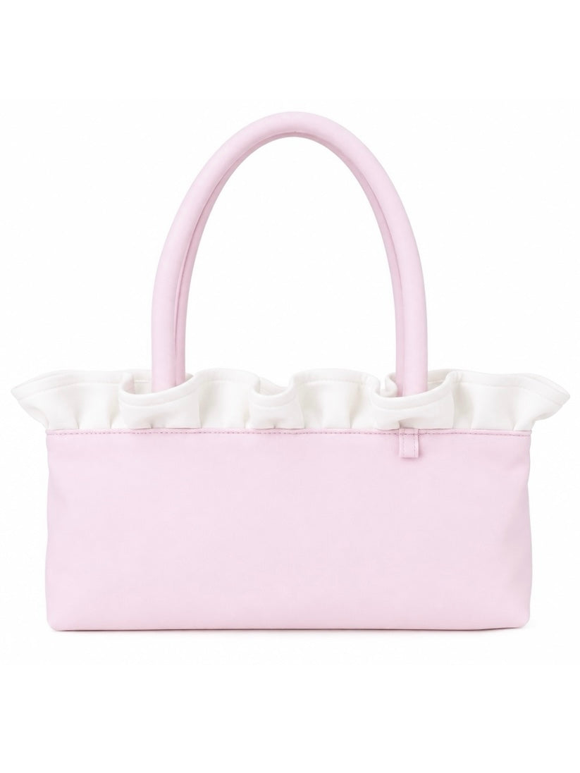 petit frill mini tote bag(pink)