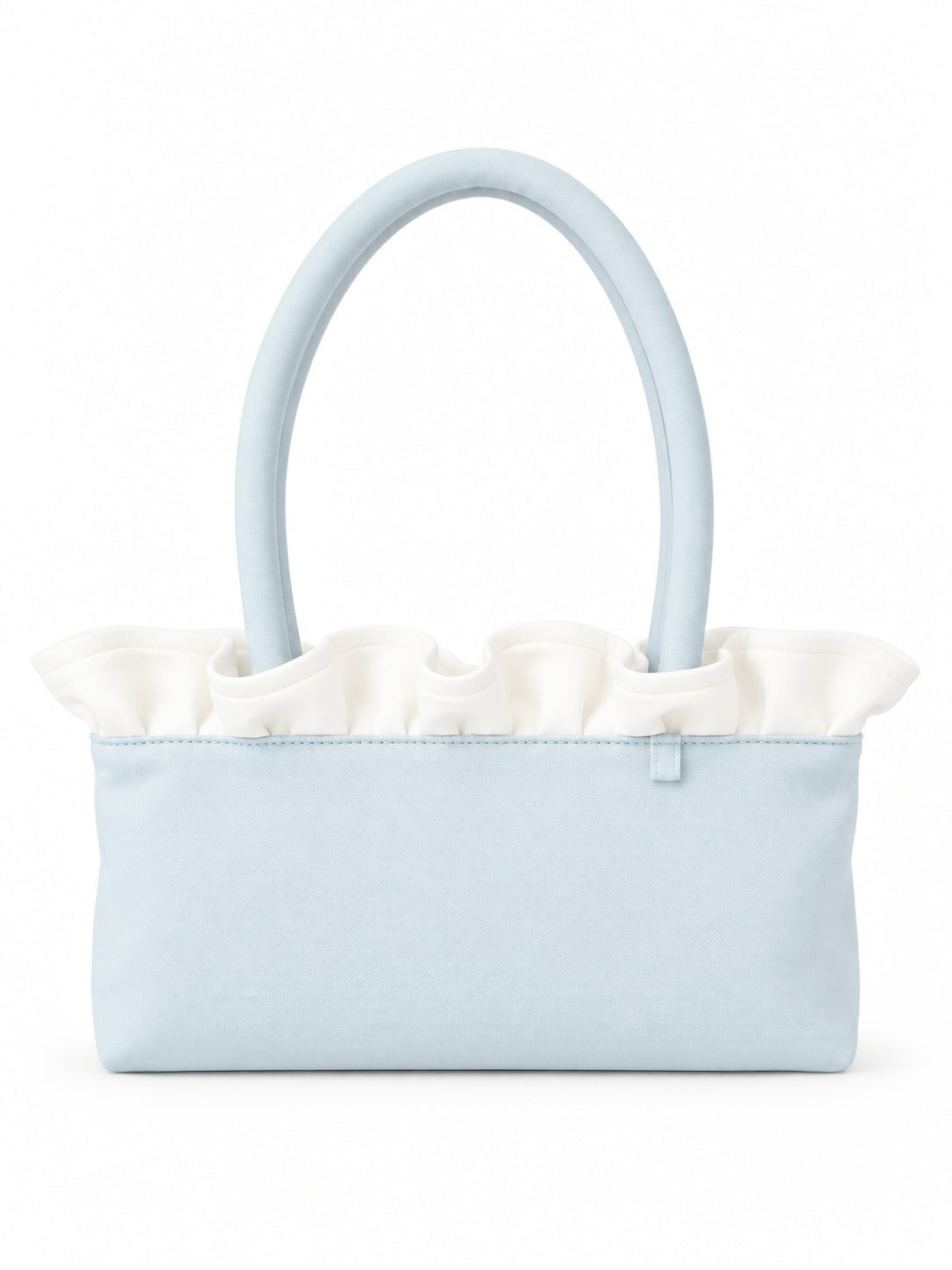 petit frill mini tote bag(blue)