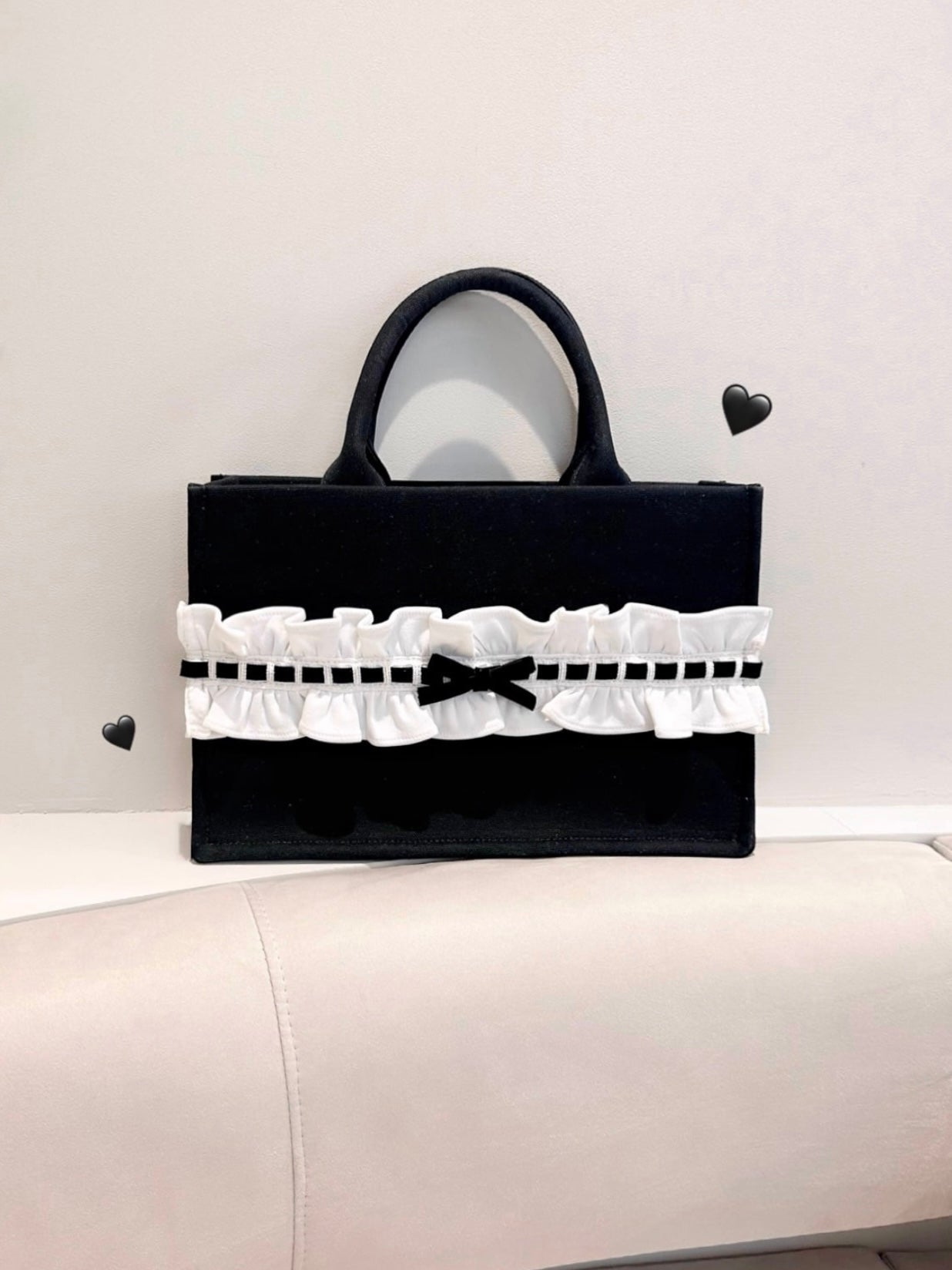 petit frill tote bag