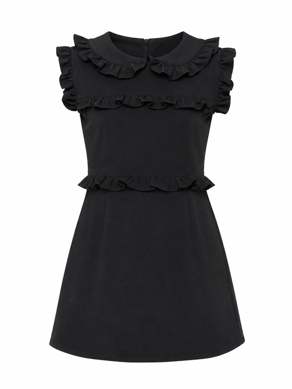 petit frill dress(black)
