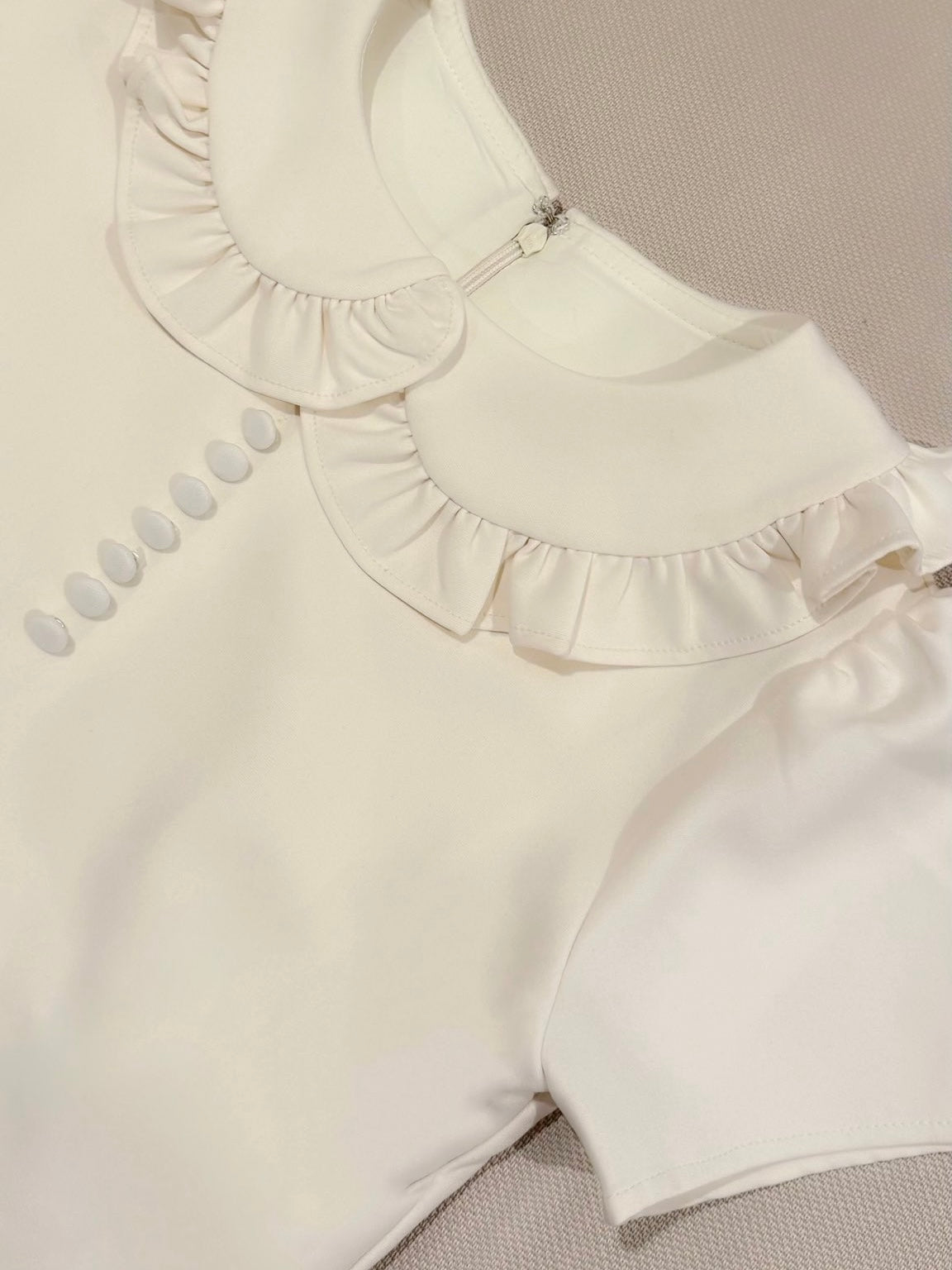petit frill dress(ivory)