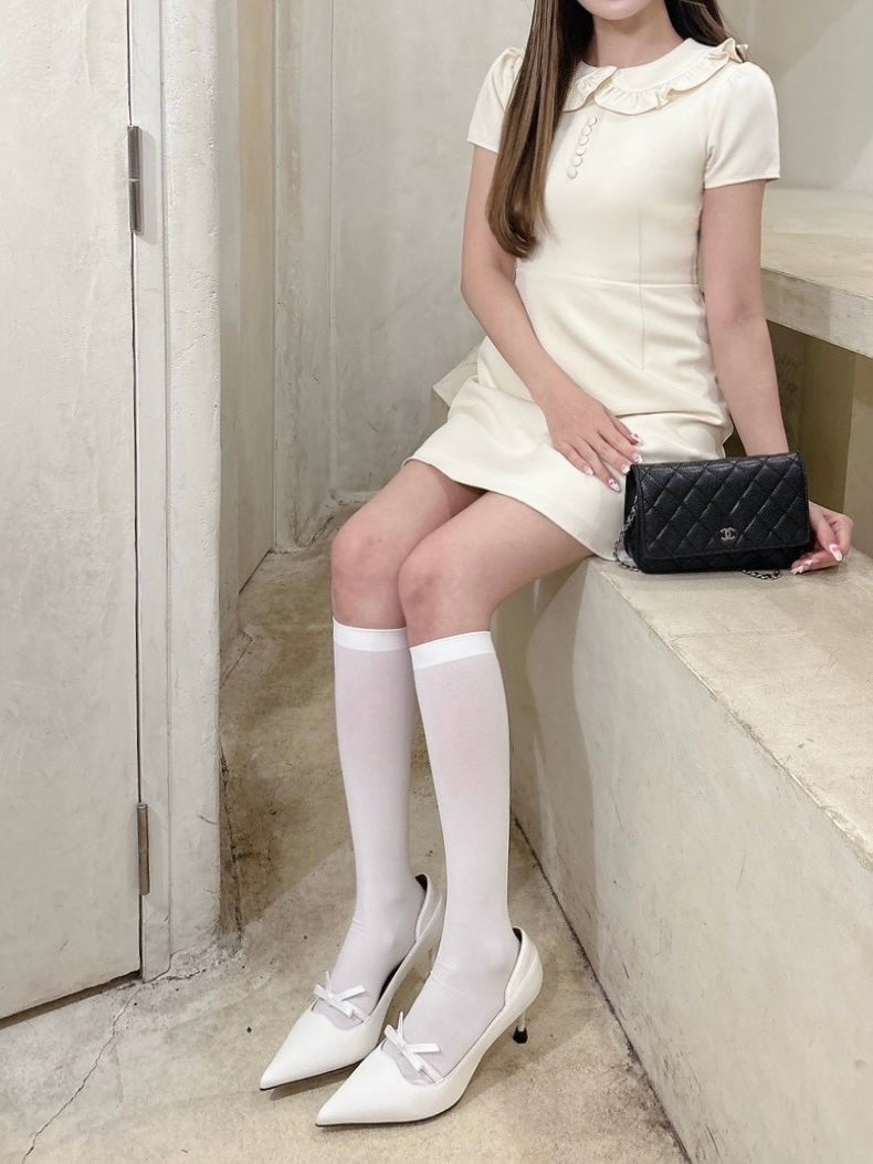 petit frill dress(ivory)
